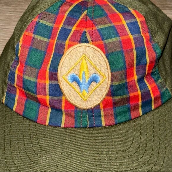 Kid's Boy Scouts Plaid Baseball Hat - Picture 3 of 10